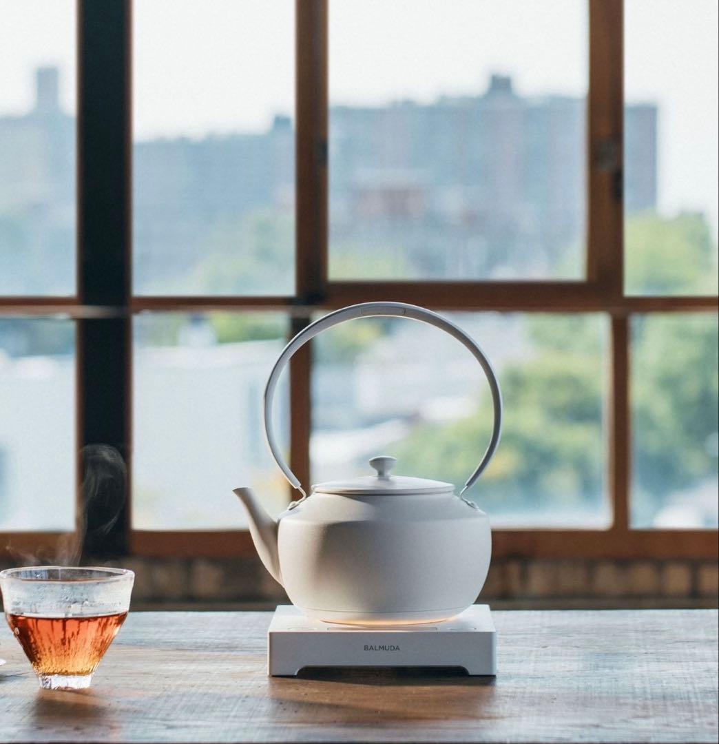 バルミューダ　ムーンケトルMoonKettle KPT02JP-WH（ホワイト）