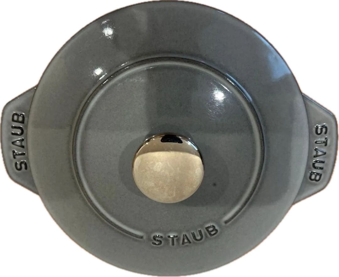 ☆ローズマミ☆美品！ストウブ STAUB ピコ・ココット ラウンド