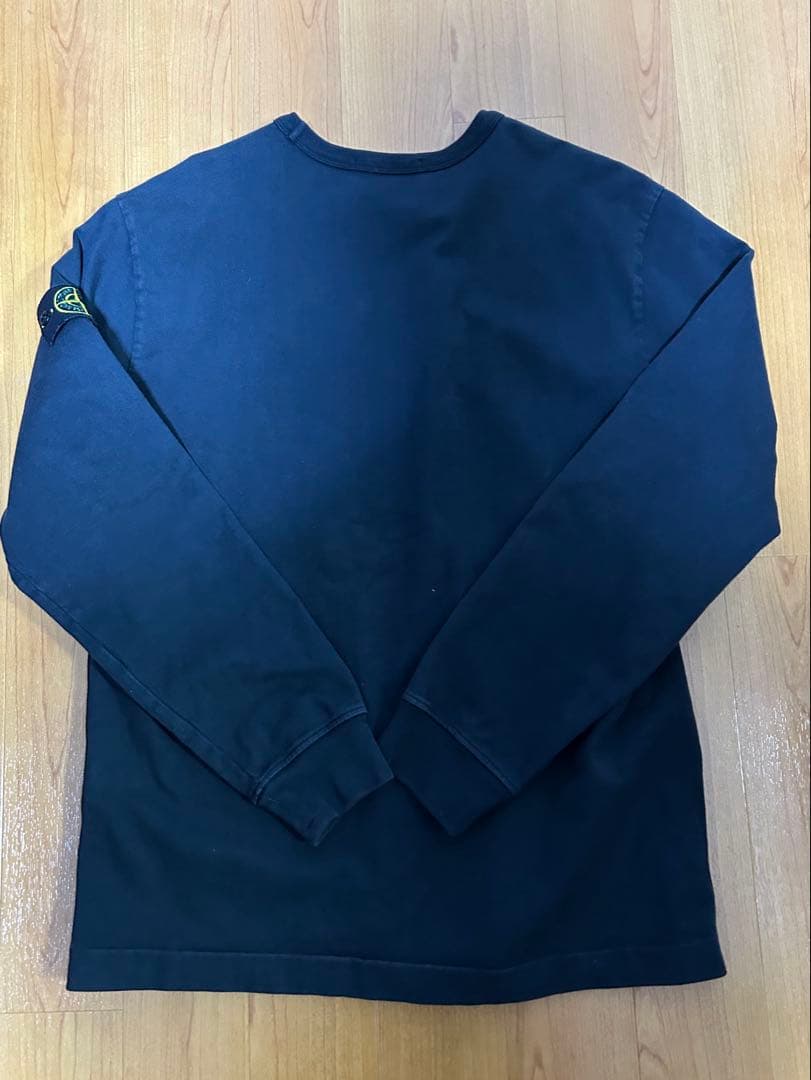 【最終値下げ】STONE  ブラッククルーネック トレーナー