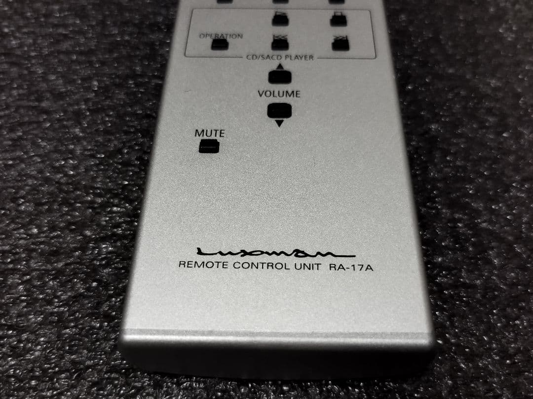 LUXMAN RA-17A リモコン