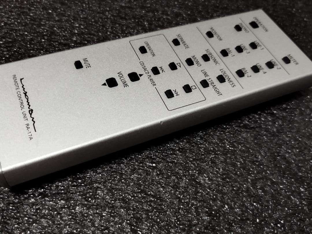 LUXMAN RA-17A リモコン