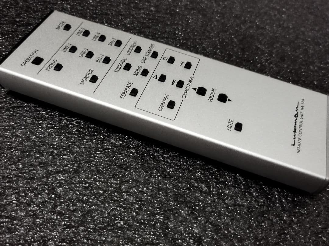 LUXMAN RA-17A リモコン
