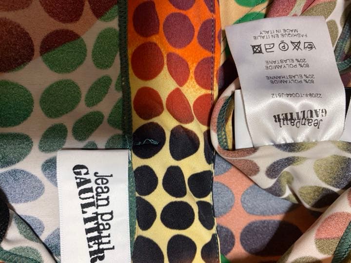 ジャンポールゴルチエ　サイバー　ドット　セットアップ　カットソー  + スカート