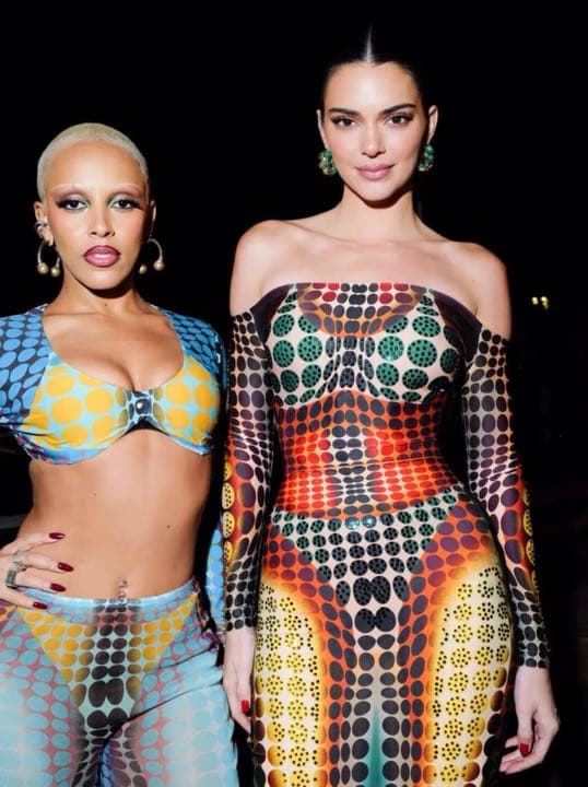 ジャンポールゴルチエ　サイバー　ドット　セットアップ　カットソー  + スカート