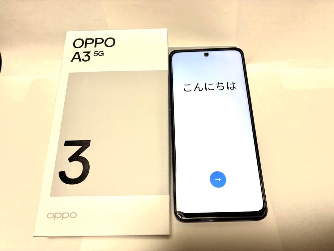 OPPO A3 5G｜美品｜SIMフリー｜付属品あり｜即使用可