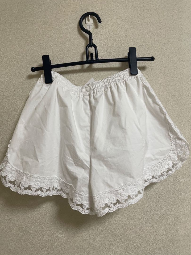 U by SPICK&SPAN サイドレースショートパンツ