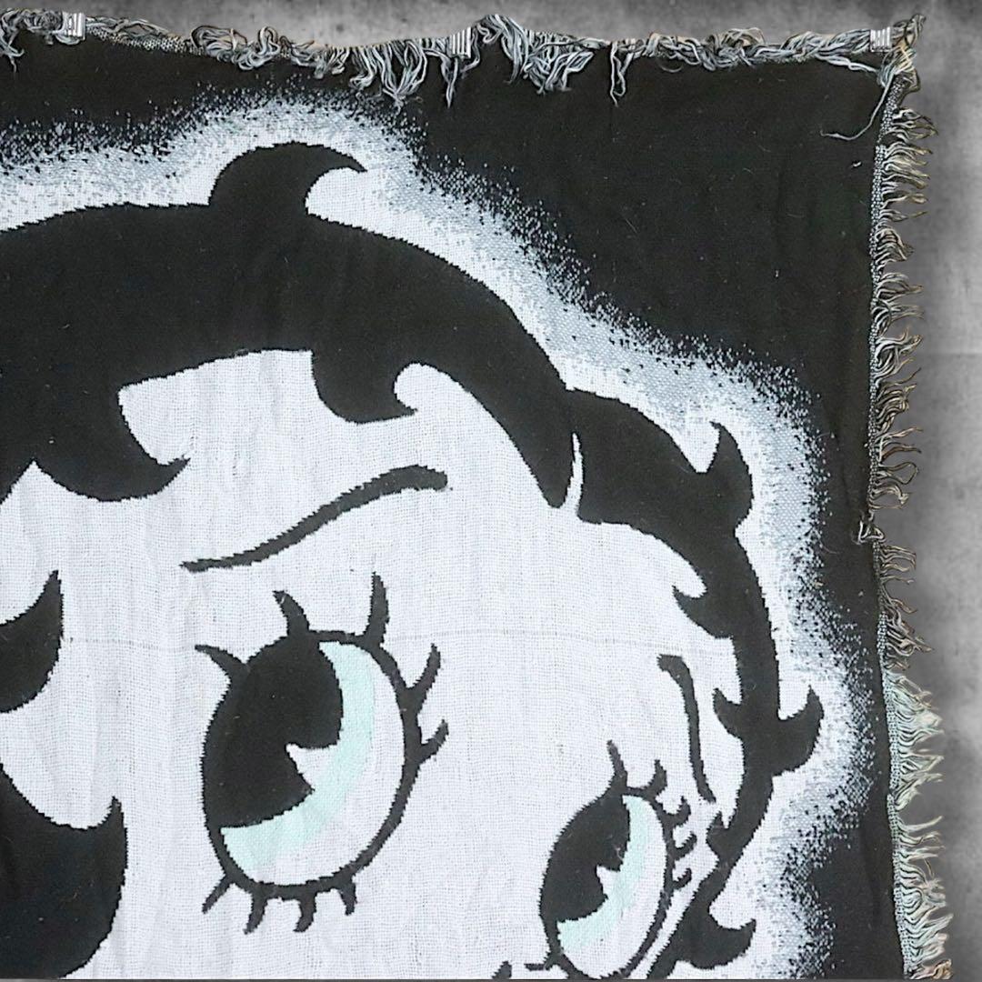 BPiI キャラ ラグ ビンテージ 古着 Betty Boop ベティ ブープ