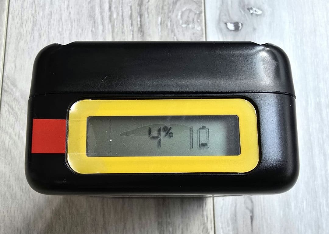 ケルヒャー◆KARCHER KHB6 モバイル高圧洗浄機+ホース+新品バッテリー