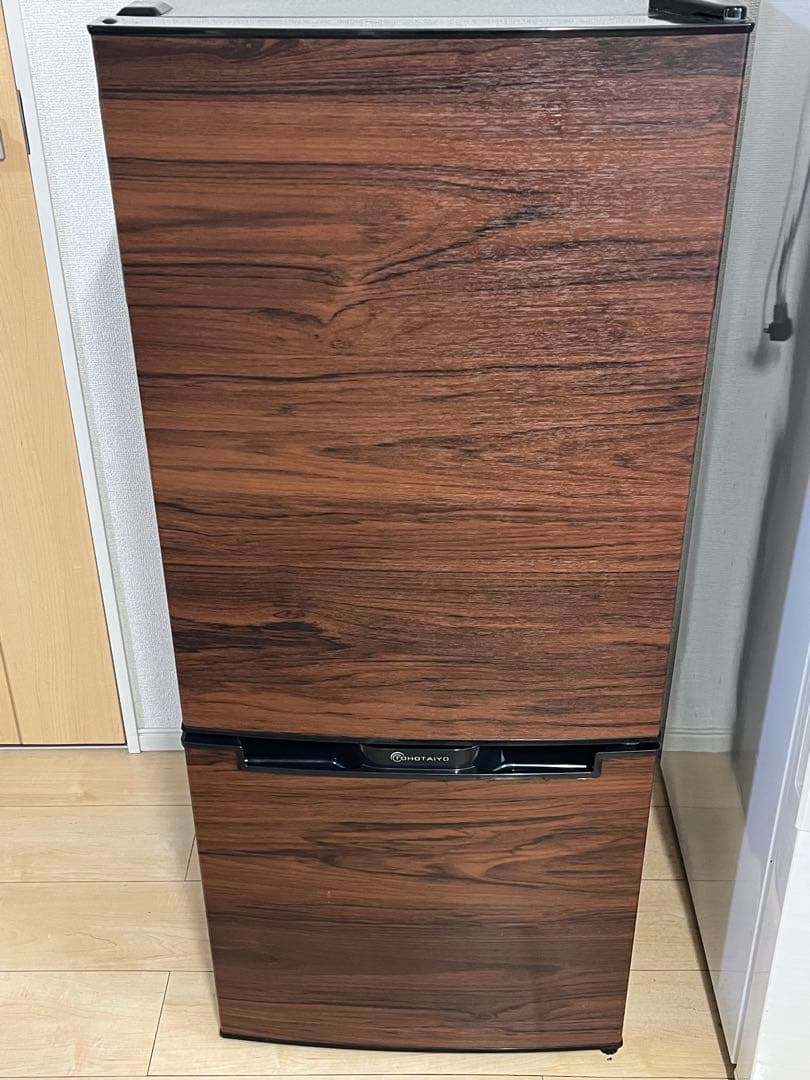 実用✨TOHOTAIYO SW-2117FTR-D BROWN 冷蔵庫2022年
