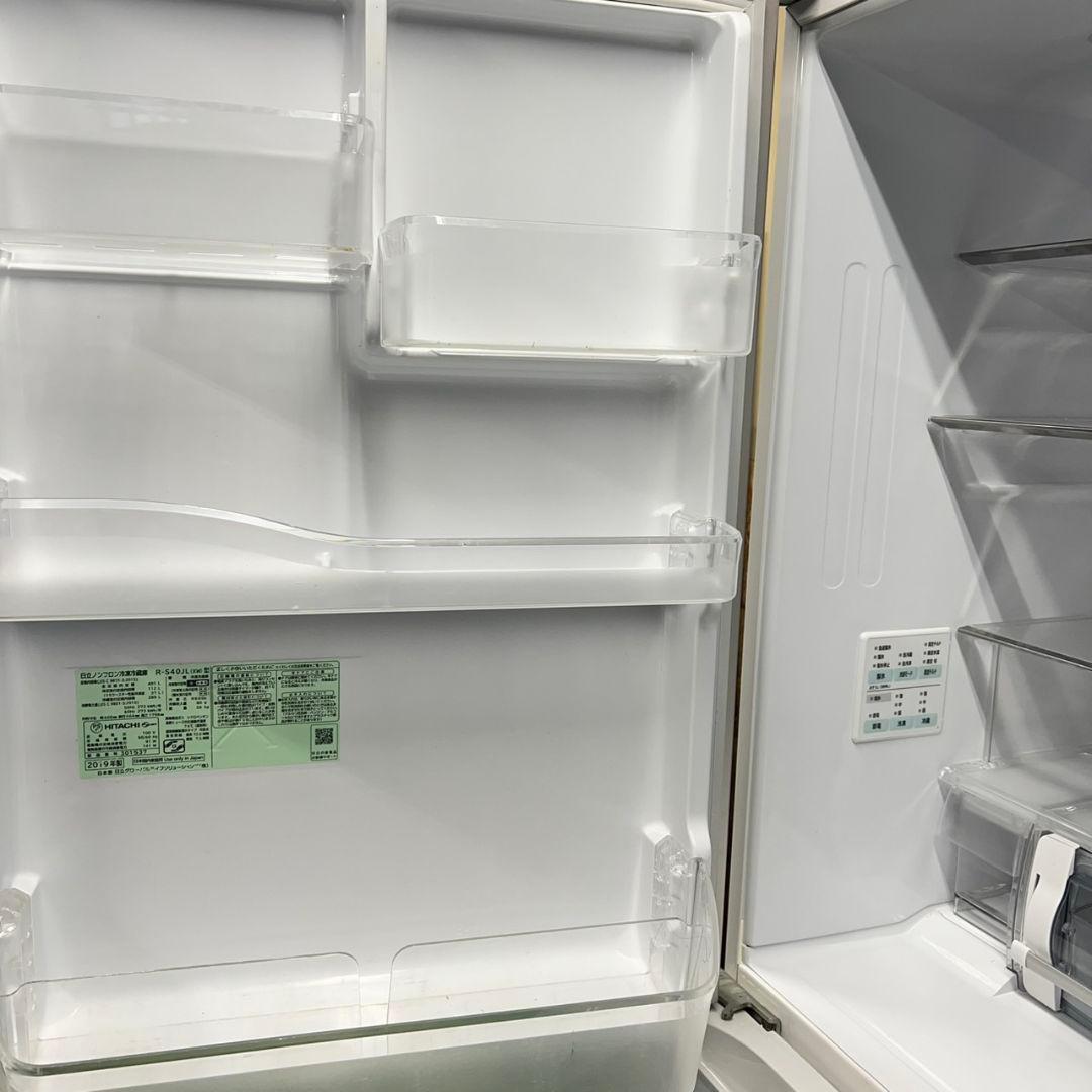 381 冷蔵庫　大型　400L～500L　自動製氷機付　美品　保証込　大人気