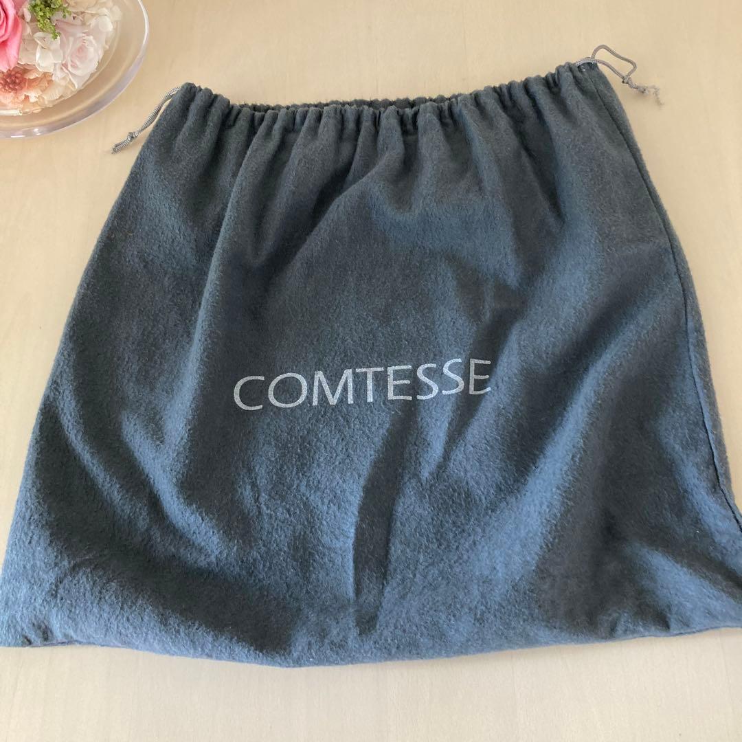 美品❣️コンテスホースヘアーグレー　ハンドバッグ