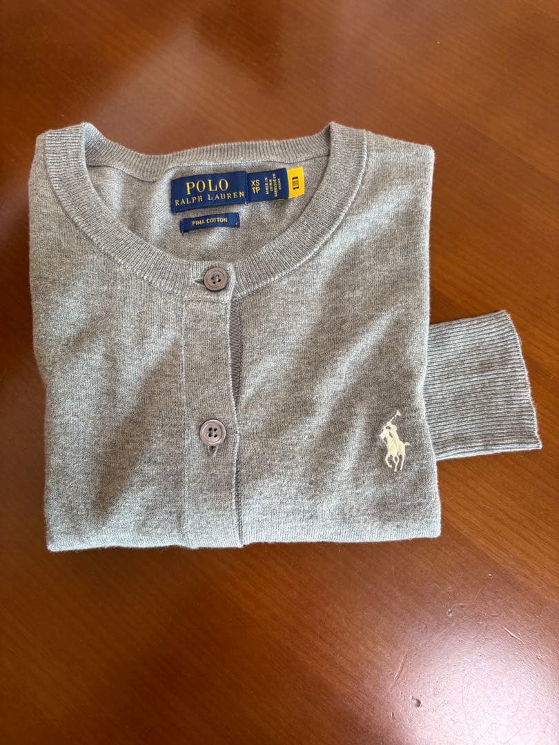 ㊗️お値下げポロ ラルフローレンピマコットン100%カーディガン現行品未使用に近い