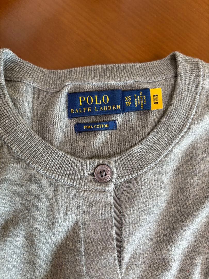 ㊗️お値下げポロ ラルフローレンピマコットン100%カーディガン現行品未使用に近い