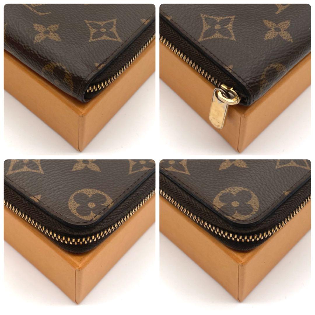 【最高級美品】ルイヴィトン モノグラム ジッピー パース 小銭入れ カード
