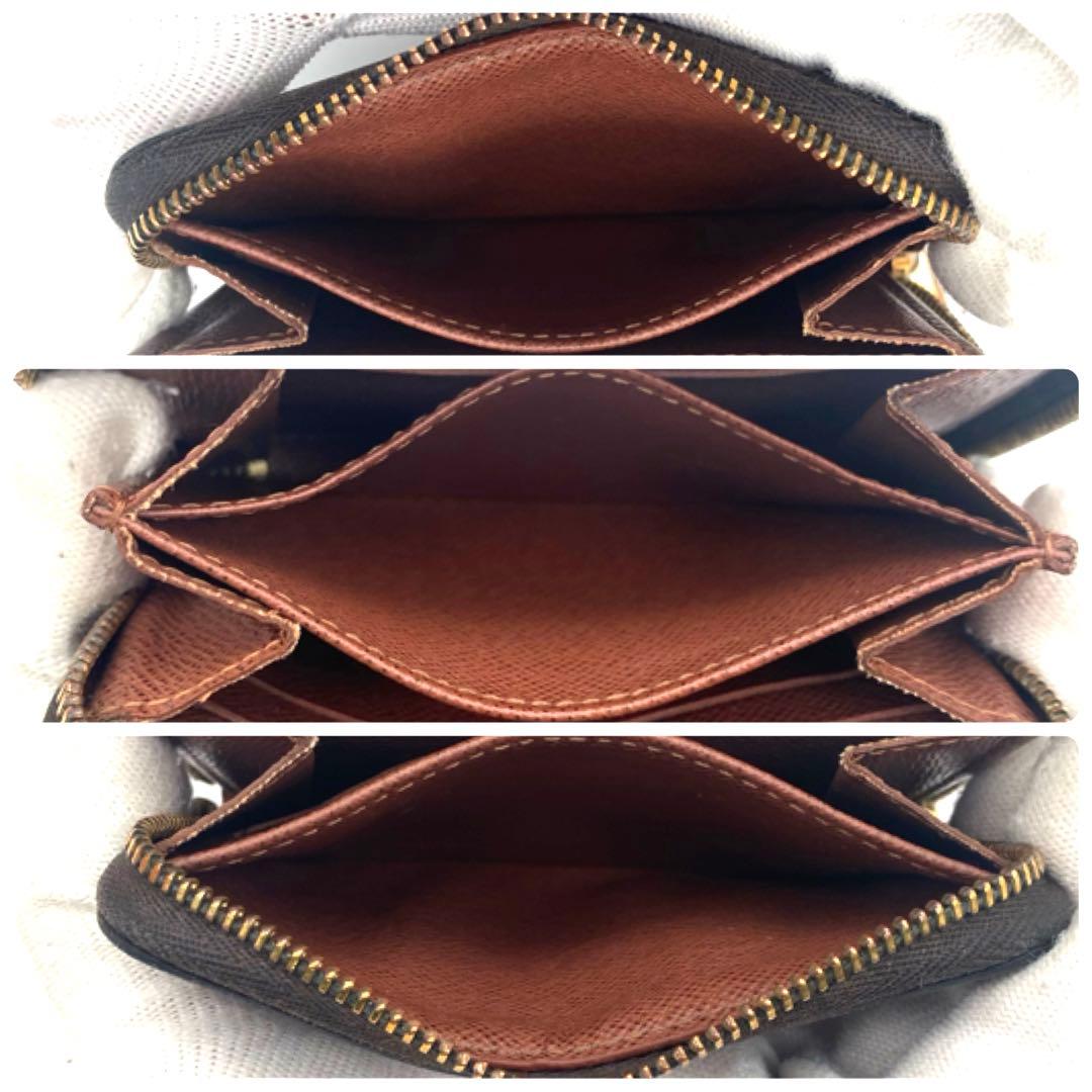 【最高級美品】ルイヴィトン モノグラム ジッピー パース 小銭入れ カード