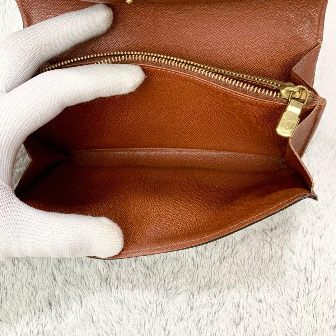 【極美品】ルイ・ヴィトン モノグラム サラ 長財布 ポルトモネクレデ K3