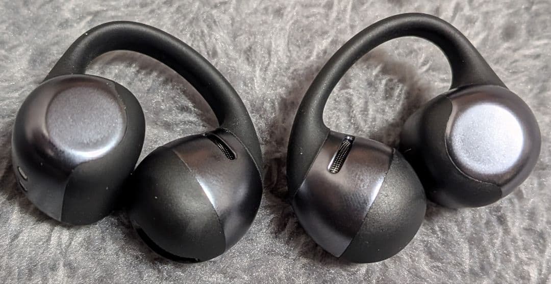 Shokz OpenDots ONE イヤーカフ ワイヤレスイヤホン ブラック