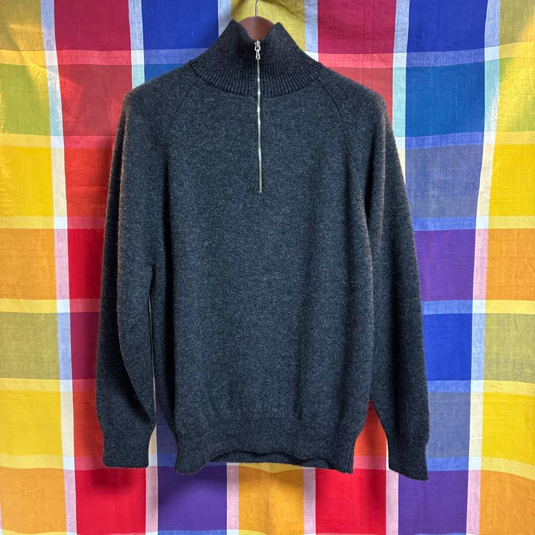 トップス <BATONER>ALPACA HALF ZIP 3