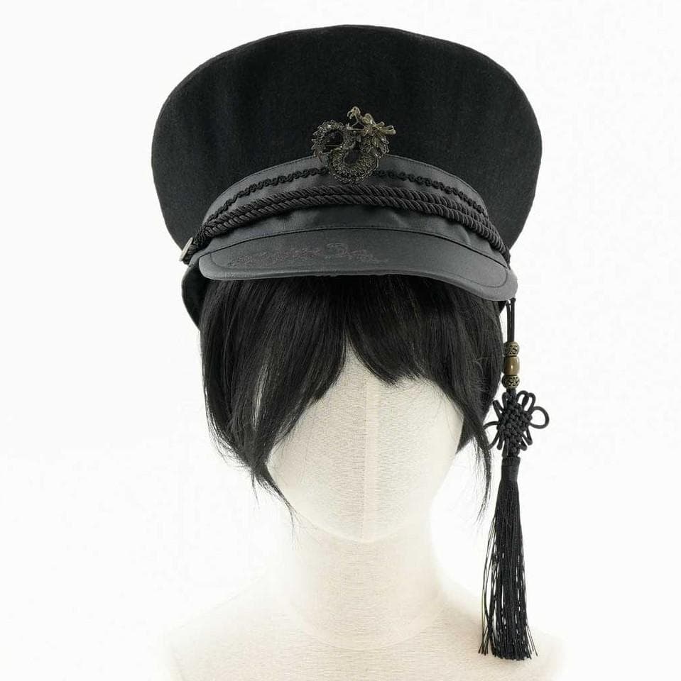 【タグ付】Desoro Works琉球浪漫物語軍帽　龍ドラゴンOZZ ONオッズ