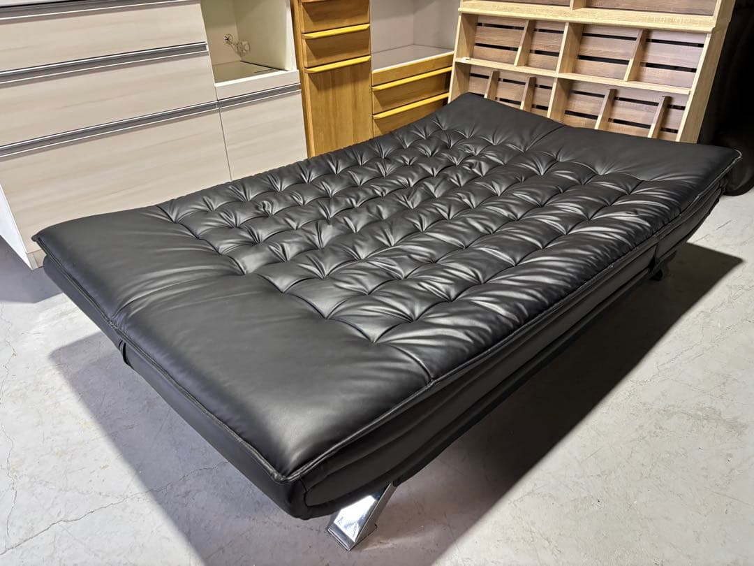 NITORI ニトリ Nシールド ロック2 ソファベッド、幅195cm Used