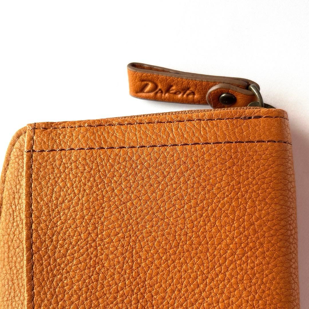 【新品】DAKOTA ダコタ アーブル クルミ 胡桃 ラウンドファスナー長財布