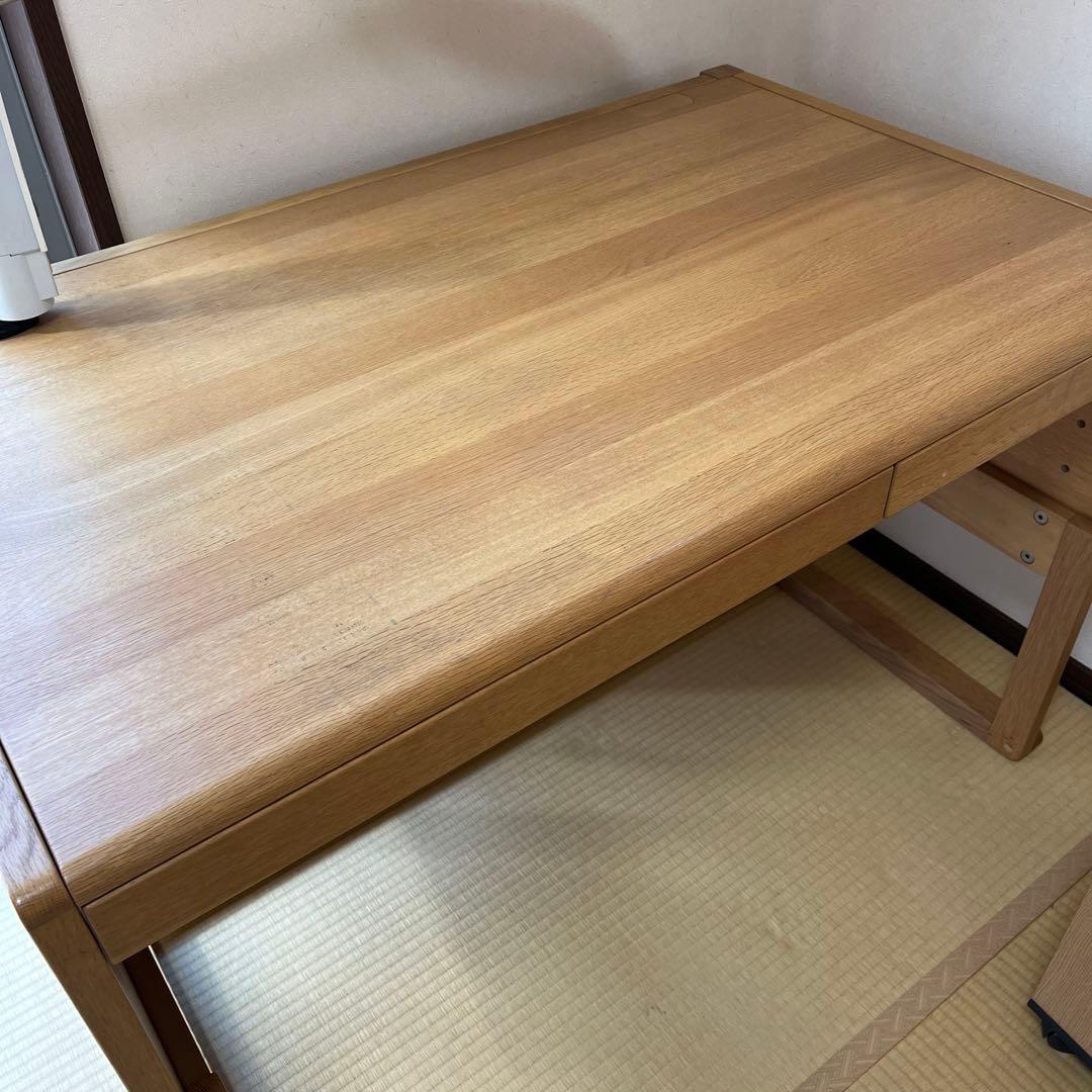 カリモク✖️ベネッセ　①学習机のみ (②ワゴンとのセット販売です)