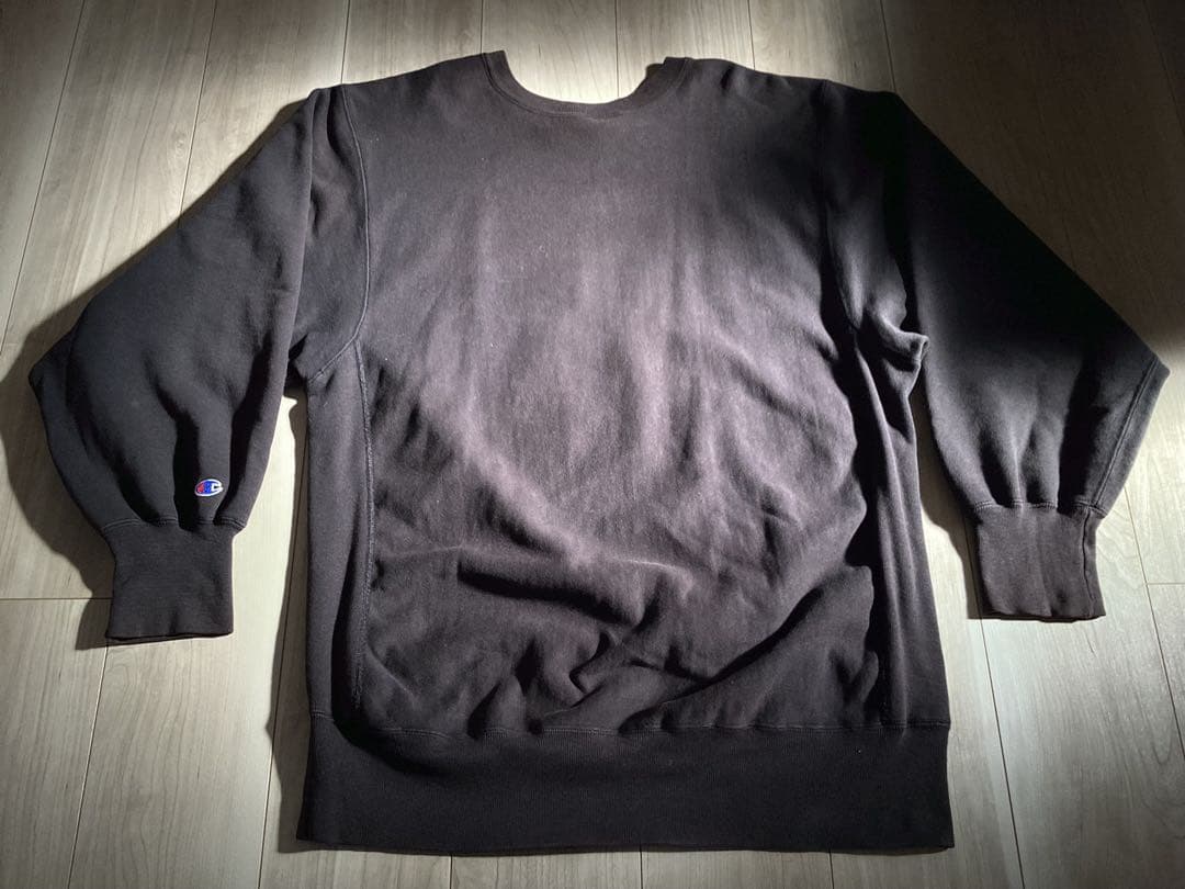 な*く様 80s チャンピオン リバースウィーブ スウェット ヴィンテージ 黒