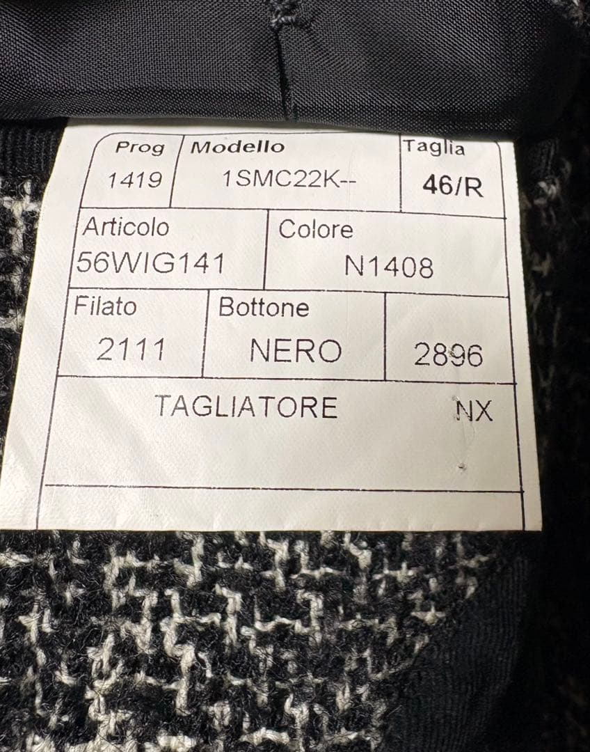 TAGLIATORE タリアトーレ ジャケット 46 イタリア製 ウール混