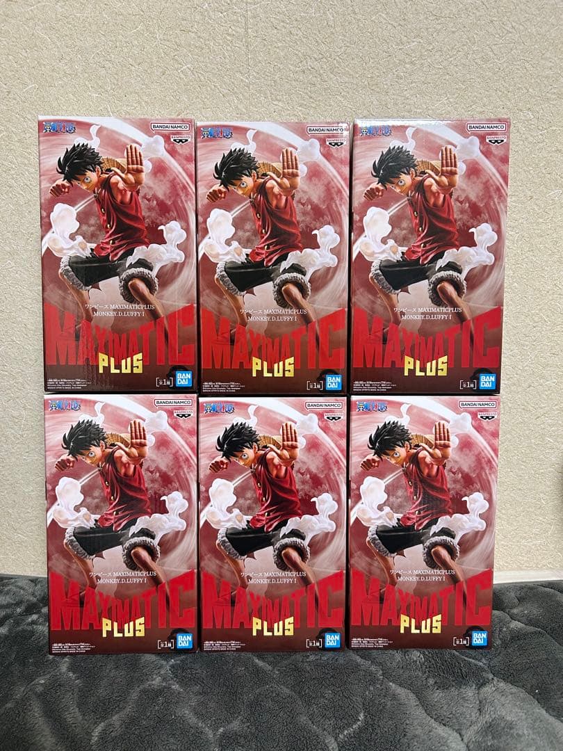 【新品未開封】ONEPIECE ルフィ　MAXIMATICPLUS 6点セット