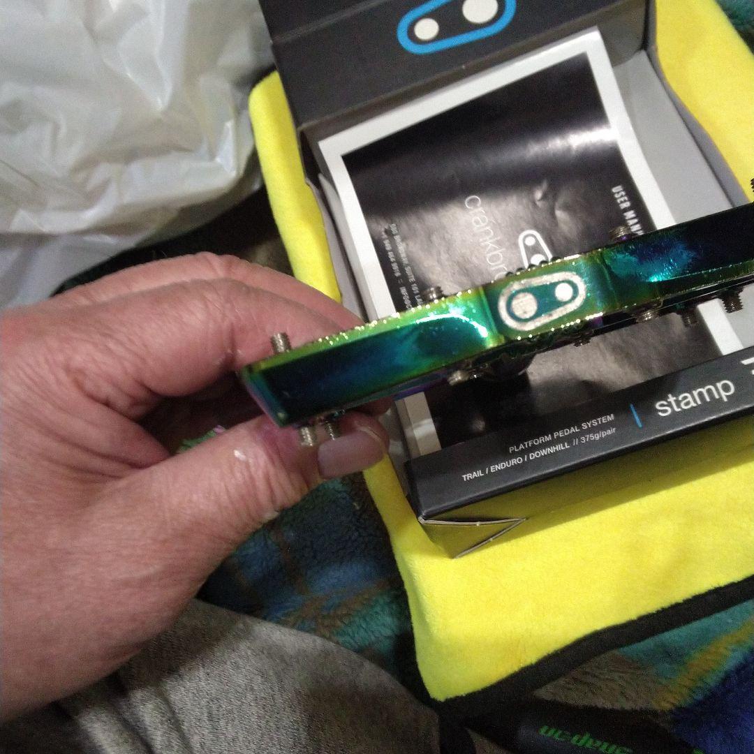 L*様 Crank Brothers Stamp 7 フラットペダル L