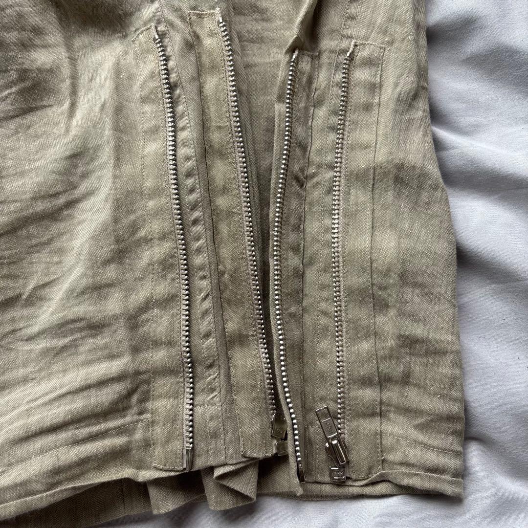 ISSEY MIYAKE 80s 筆タグ リネン バルーン 7分丈 M 日本製