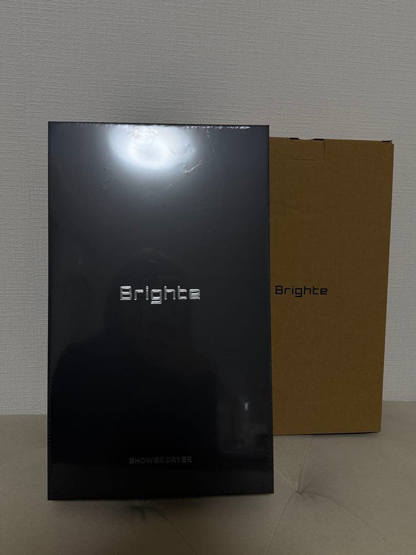 【新品・未開封】Brighte SHOWER DRYER ブラック ギフト 美品