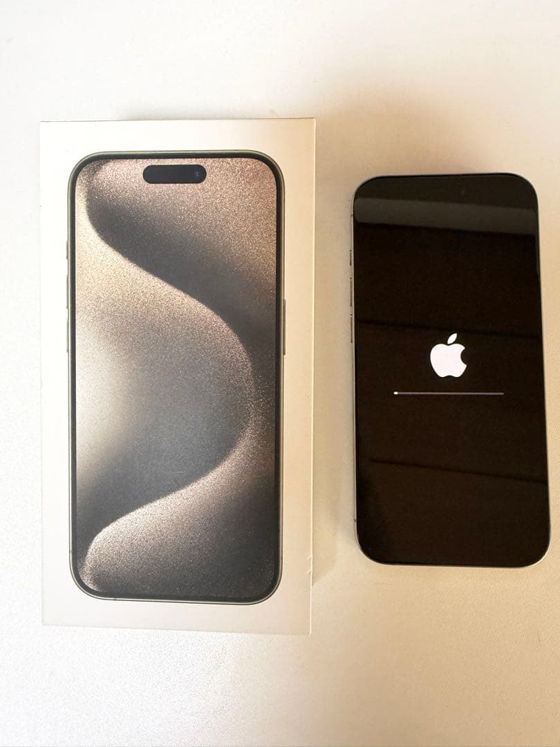 スマートフォン本体 iPhone15 Pro Natural Titanium 128GB