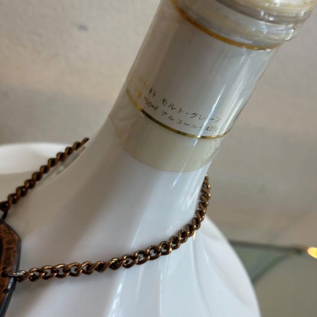 NA4578 未開栓! THENIKKA ウイスキー TSURU 鶴 陶器ボトル