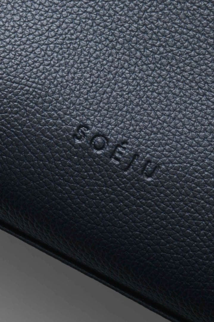 ソージュ　ヴィーガンレザーマチ付　トートバッグ