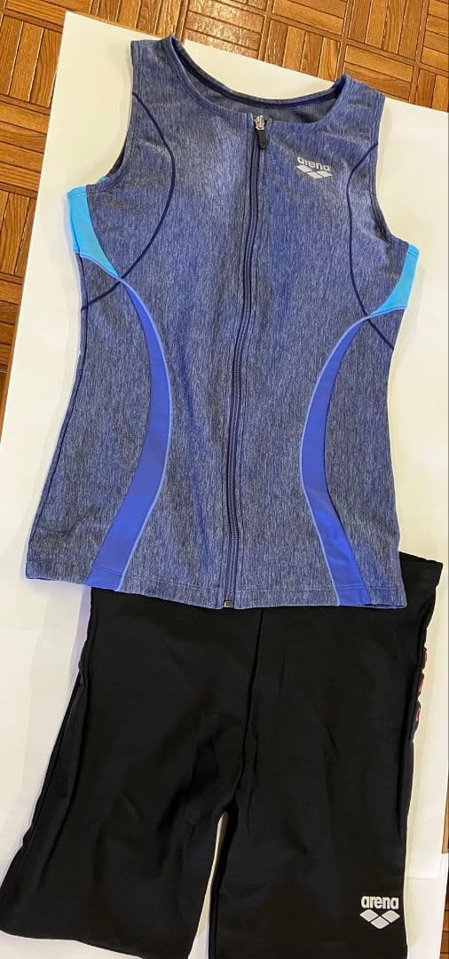 arena セパレート水着 ブルー/ブルー