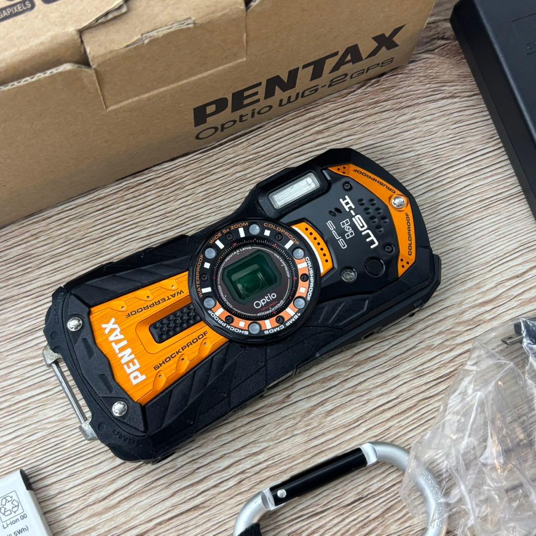 PENTAX Optio WG-2 オレンジ 防水デジタルカメラ B1