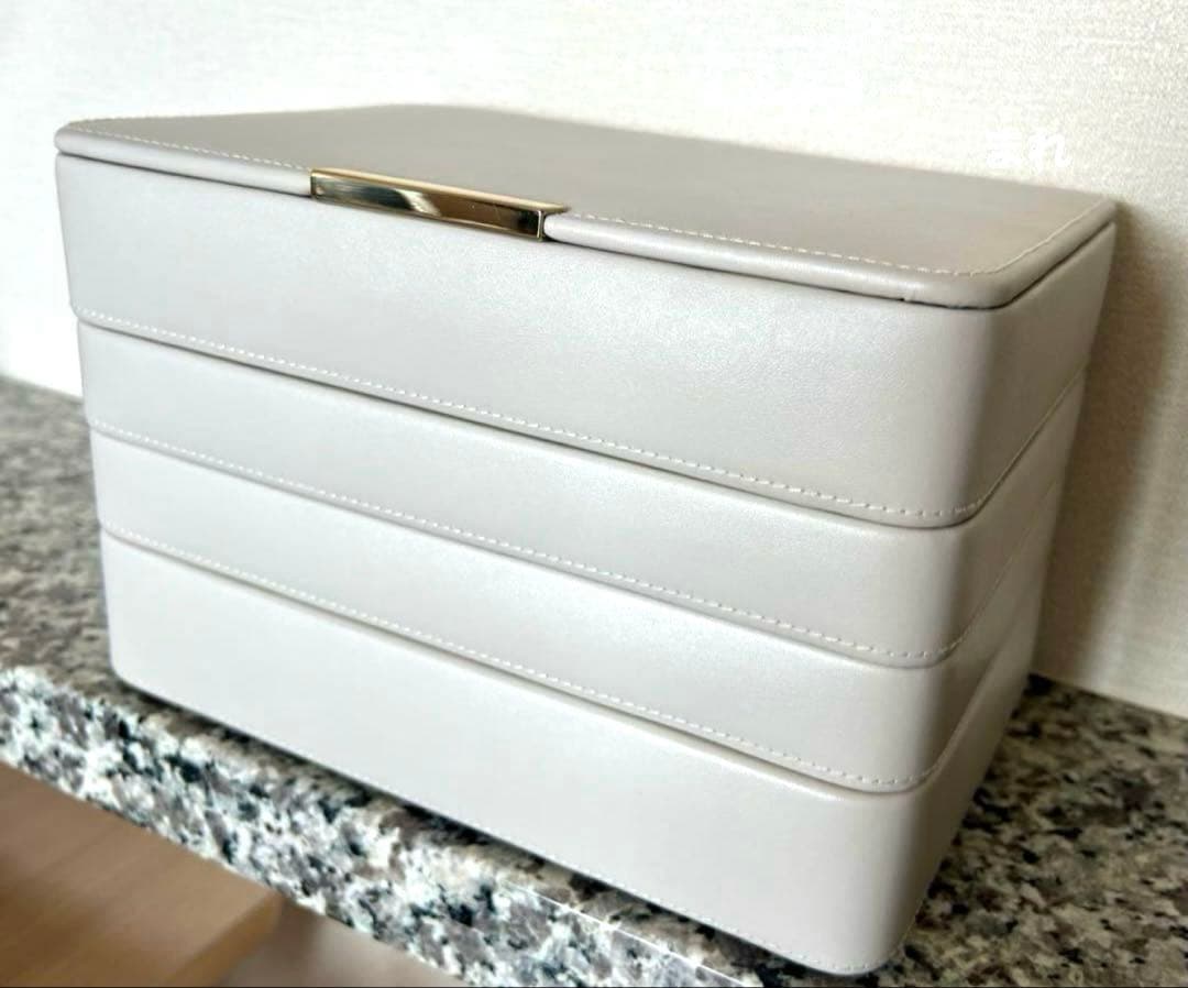 新品未使用 cullent ジュエリーボックス レイヤージュエルケース