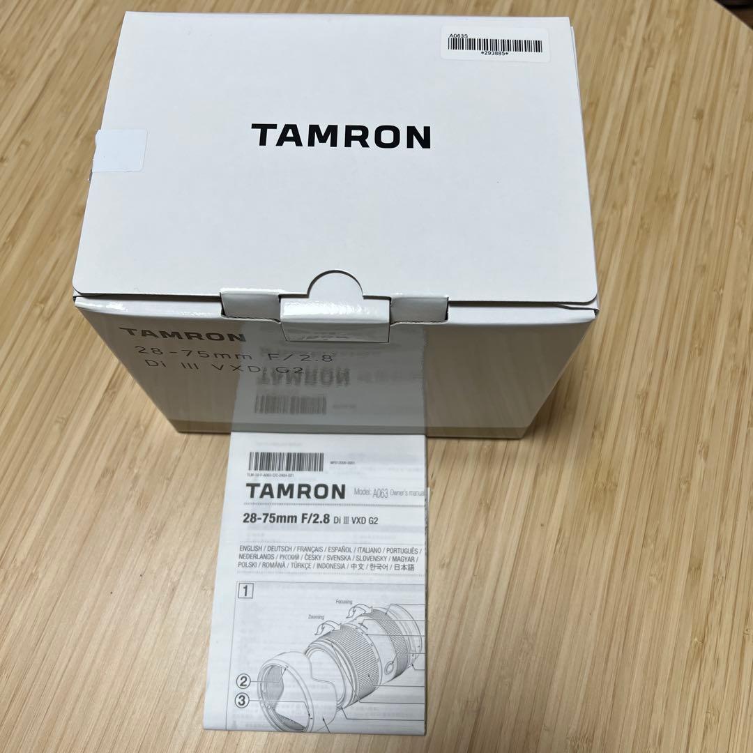 TAMRON タムロン 28-75mm F/2.8 Di III VXD G2