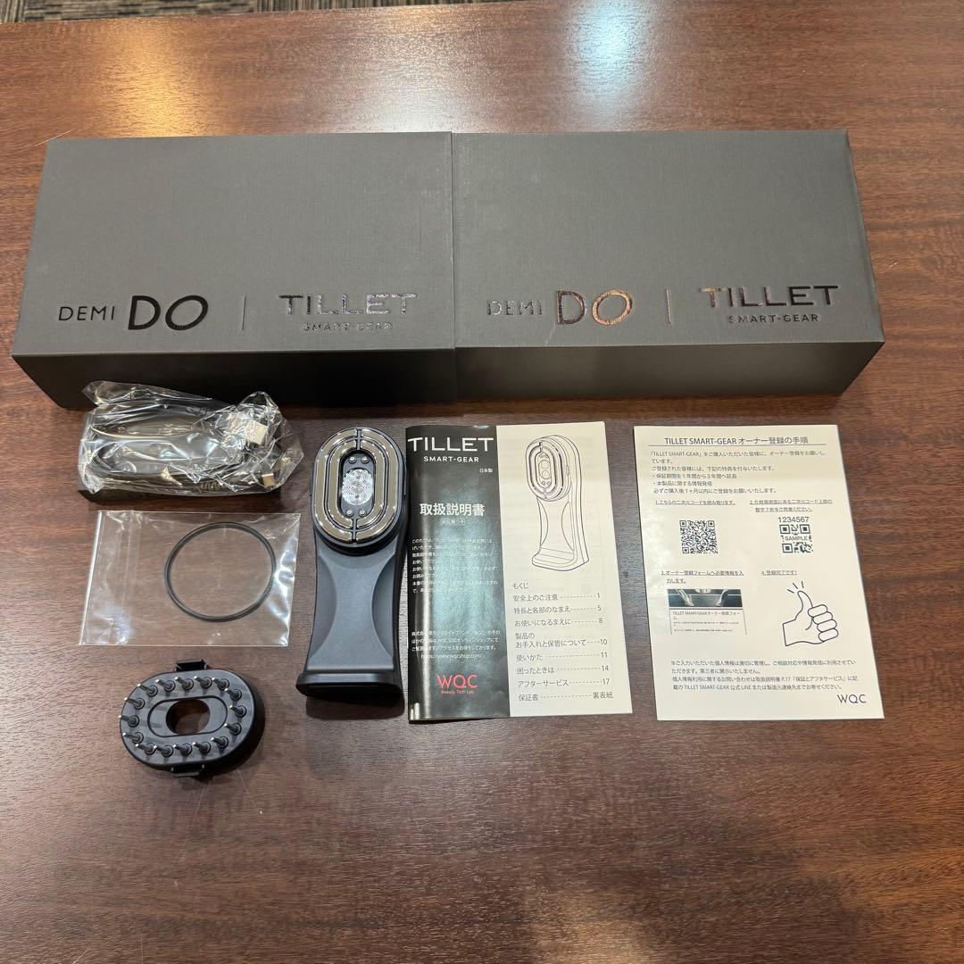 【美品】DEMI DO TILLET SMART-GEAR デンキバリブラシ