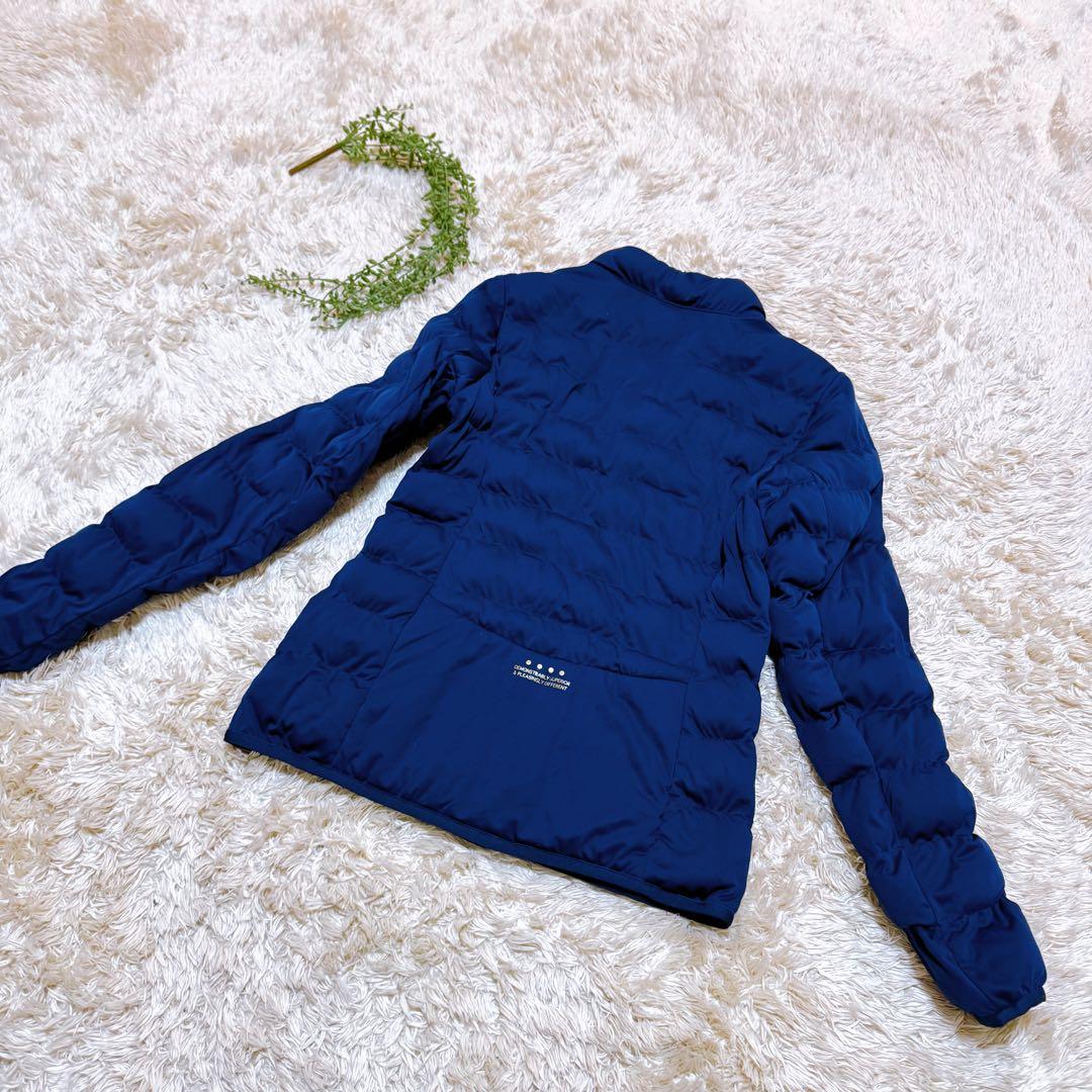 最終価格！【美品】キャロウェイ　中綿　ダウンジャケット　ネイビー　レディース　L