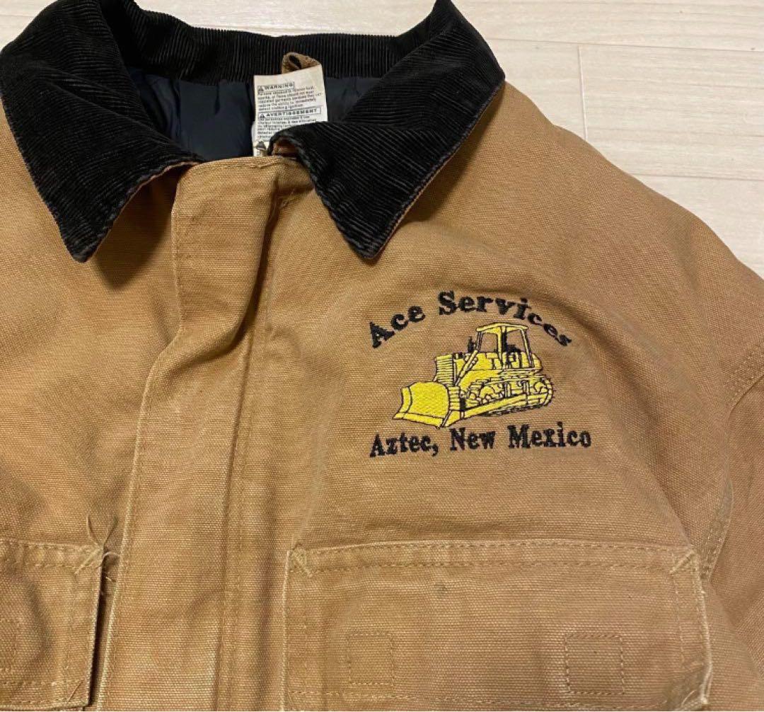 Carhartt トラディショナルコート Duck Coat 企業ロゴ USA製