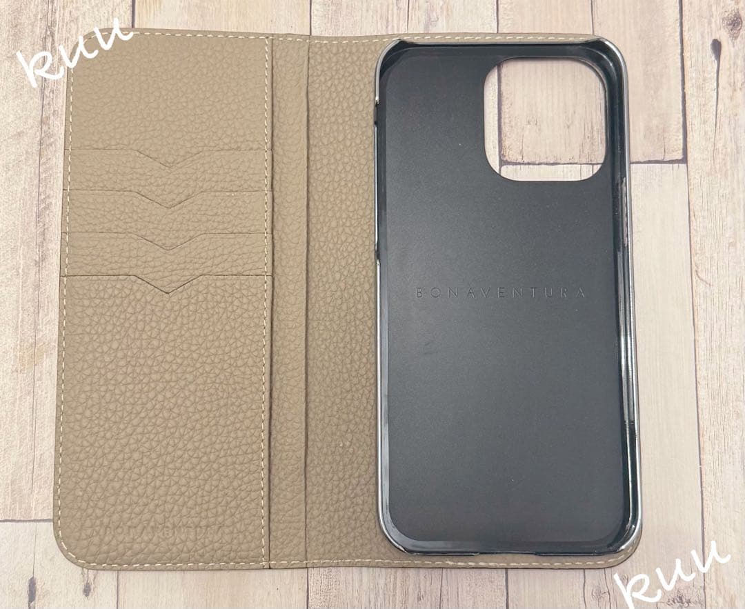 BONAVENTURA ボナヴェンチュラiPhone14ProMax手帳型ケース