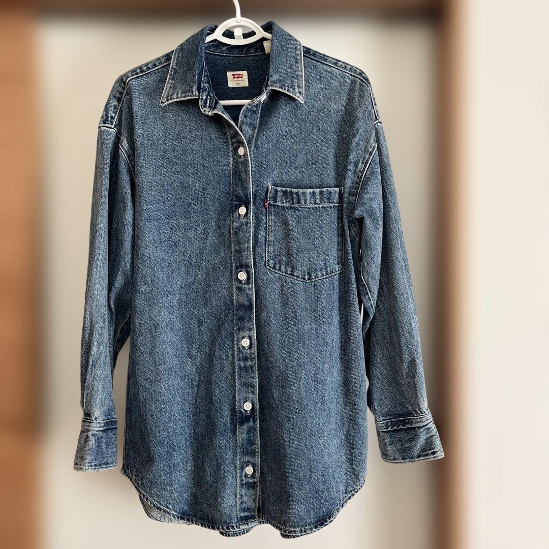 journal standard別注 オーバーサイズデニムシャツ