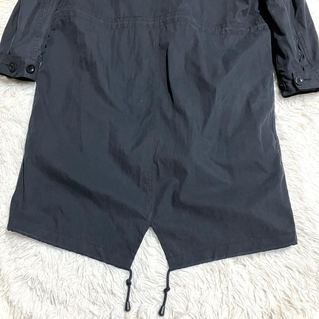 マーガレットハウエル MHL. モッズコート ライナー付き 人気デザイン 黒 M