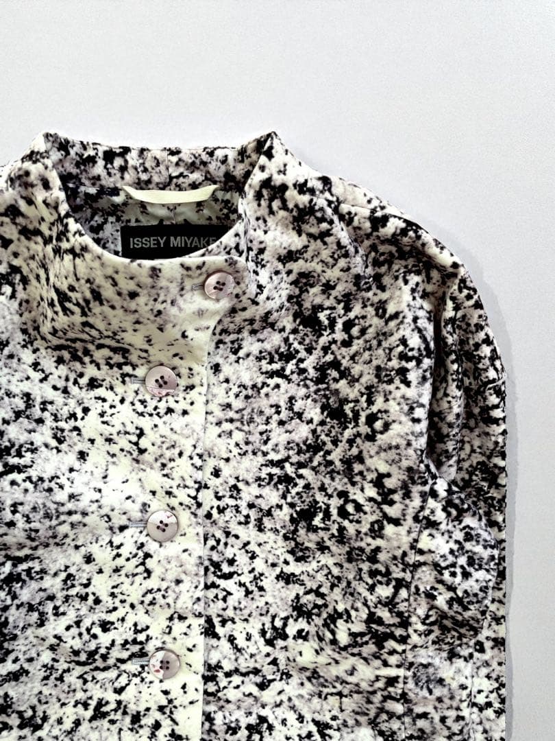 A/W2001 ISSEY MIYAKE アブストラクトテクスチャージャケット