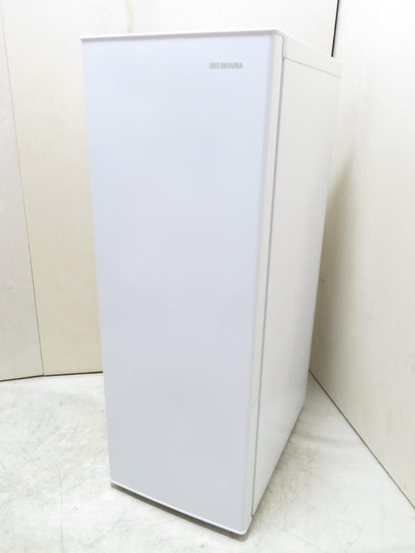 アイリスオーヤマ 2022年製 1ドア スリム 冷凍庫 80L 霜取り不要