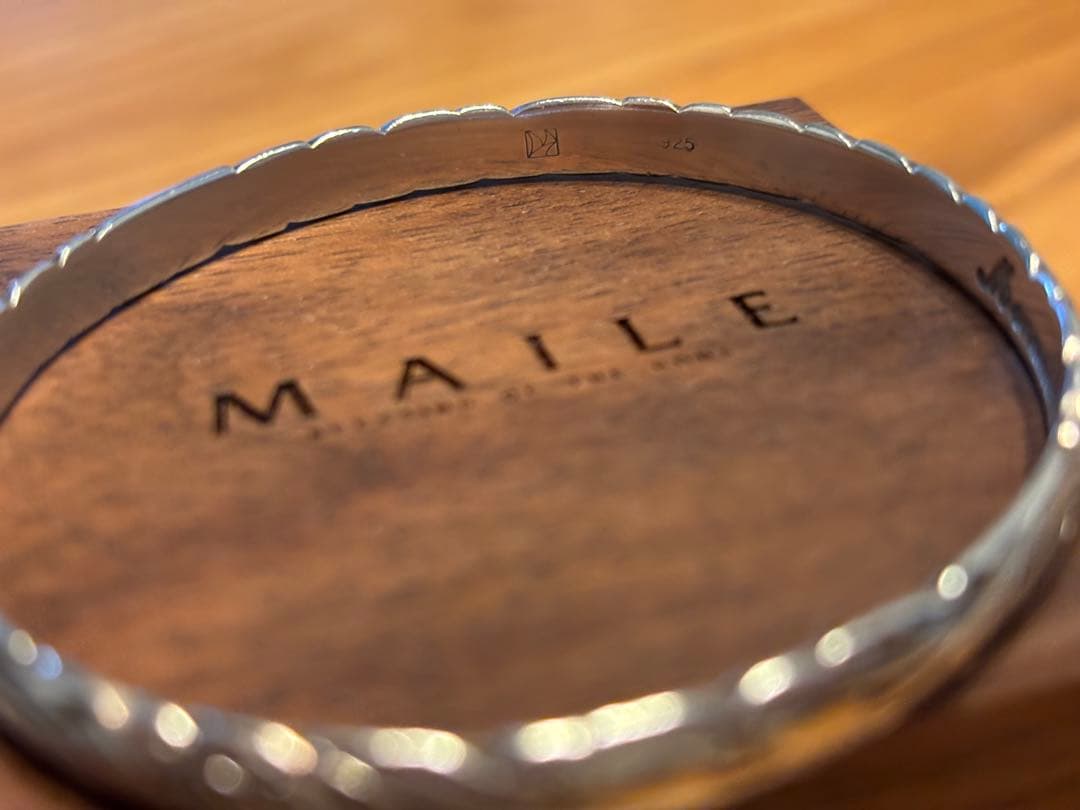 ワイレア　ハワイアンジュエリー　クローズドバングル