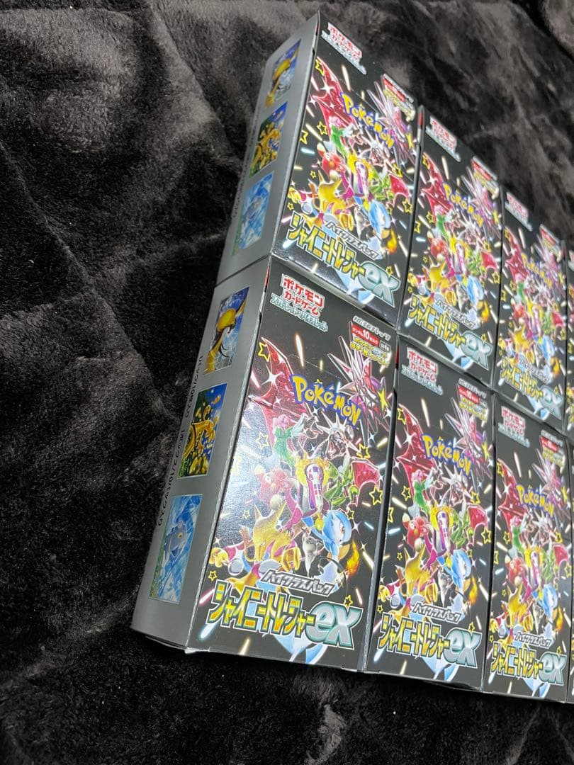 シャイニートレジャーex 10BOX シュリンクなし　ペリペリ付き