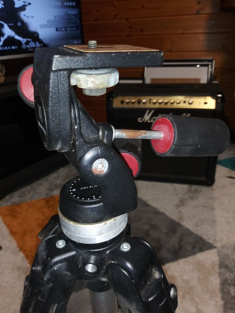 マンフロット　三脚　雲台　ストラップ